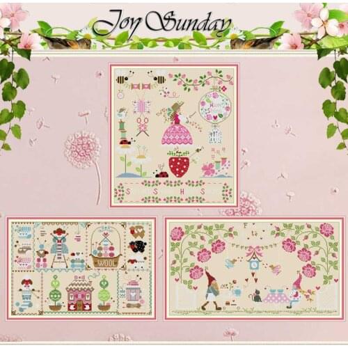Love handmade patterns counted Cross Stitch 11CT 14CT Cross Stitch Set DIY wholesale Cross-stitch Kits Embroidery Needlework