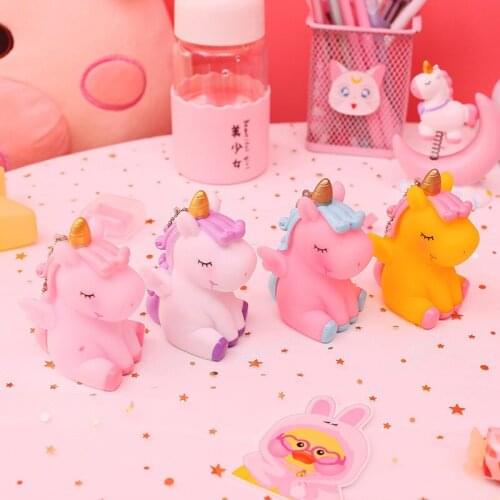 Colorful Rubber Unicorns Toys Assorted Bright Colors For Unicorn Themed Birthday Party Goodie Filler Play Lovely Squeezed Toys F