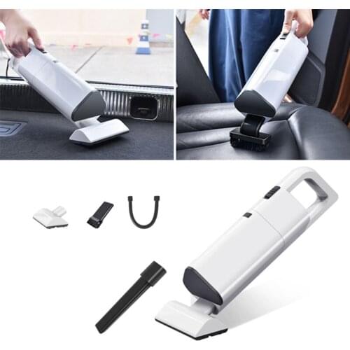 Powerful Mini Corded/Cordless Vacuum Cleaner Household Handy 2200mah Cyclone Suction Vacuum Cleaner for Household Car