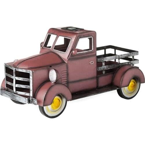 2021 New Garden Vintage Flower Potwith Solar LED Light for Patio Yard Art Decor Lawn Ornaments