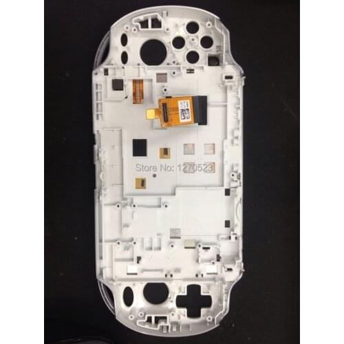 New for ps vita psvita 1 1000 white lcd display with touch screen digital assembled original