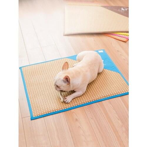 Dog Mat Cooling Summer Pad Cushion Mat For Dogs Lce Pad Breathable Pet Dog Cat Bed Open Washable For Small Medium Large Dogs