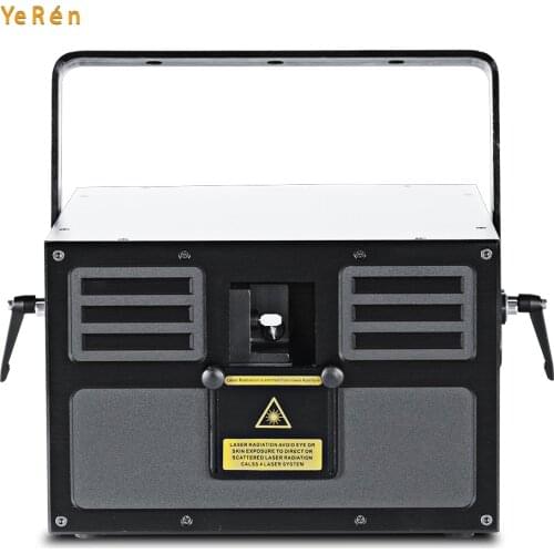 RGB 5W Full Color Stage Laser Light Animation DJ Laser show Full Color Laser Projector Stage Effect Light for Disco Xmas Concert