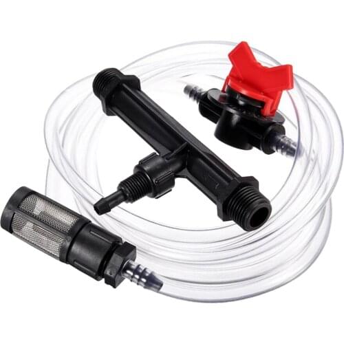 Agriculture Venturi Fertilizer Mixer Injectors Flush Pipe, 3/4 in