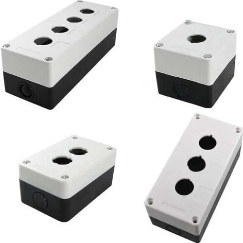 Control Station Plastic 1 Holes Push Button Swith Case Box