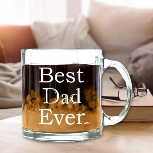 Funny Glass Coffee Mug - Christmas Gifts For Mom or Dad From Kids, Son or Daughter-Novelty Birthday Present J07 21 Dropship