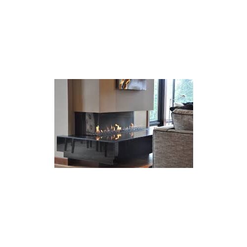 Inno-Fire 24 inch real fire automatic intelligent smart electric ignition bio ethanol fire