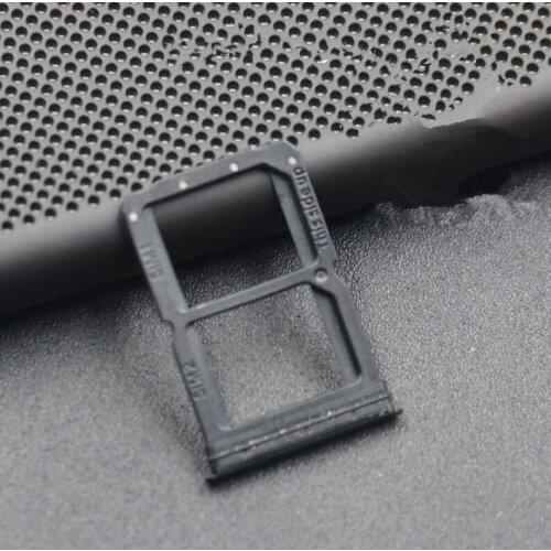 Oneplus6T Sim Cards Adapters For Oneplus 6T One Plus Matte Glossy Tray Socket Slot Holder Chip Drawer Repair Housing Parts