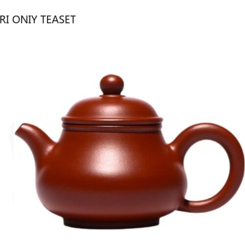 90ml Handmade Raw Ore Dahongpao Tea Pot Classic Yixing Purple Clay Teapots Home Filter Beauty Kettle Tea Ceremony Accessories