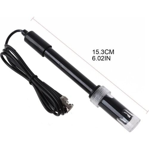 PH 0-14 Value Detection Sensor PH Value Test Monitoring Module PH Value Testing Electrode Probe for Measuring Soil