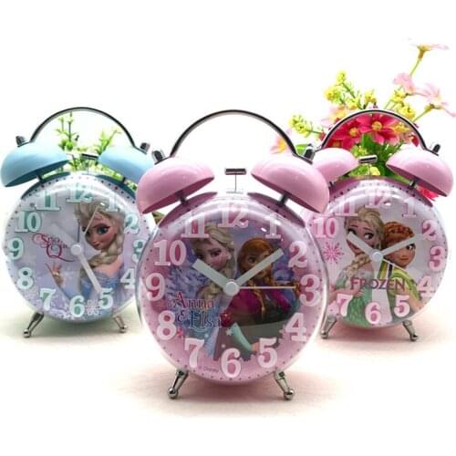 Disney Frozen Princess Cartoon Alarm Clock Student Sophia Frozen Princess Creative Alarm Clock Daily Necessities