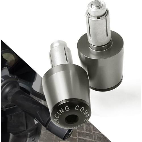 Motorbike Handlebar Cover Grips End Plug Slider Caps For Honda CRF450R 2004 CB1300 X4 SC38 1997 1998 1999 CBR1000F SC24