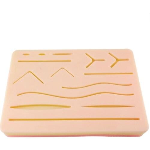 Medical Skin Suture Surgical Training Kit Pad Suture Training Kit Suture Pad Trauma Accessories for Practice and Training Use