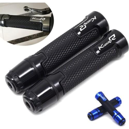 Motorcycle Accessories For BMW R1200R r1200r 2006-2017 K1200R K1200 R AII Years CNC Handlebar Grips Hrips Handle Grips With LOGO
