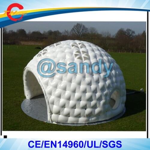 Free air ship to door,5x4x4mH White dome semicircle inflatable tent for party,inflatable wedding event tent price