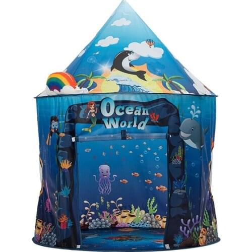 Kids Tent Kids Play House Children Tente Enfant Portable Baby Play House Kids Toys Sea Play House for Kids Gifts