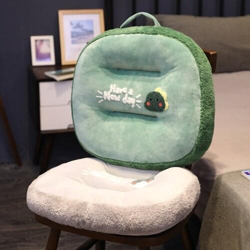 45cm Plush Pillow Chair Cushion Soft Pillow Comfortable Thick Stool Butt Cushion Office Sedentary Cushion Cartoon Cushion