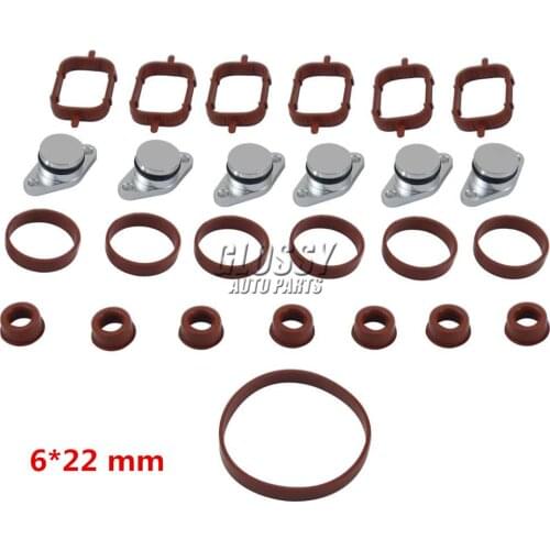 AP03 Intake Manifold Repair Kit Swirl flap set 6*22 mm M57 For BMW 3er 5er 6er 7er X3 X5 X6 #11612246949