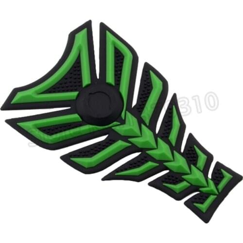 For Honda Yamaha KTM BMW Kawasaki Motorcycle 3D Rubber Sticker Gas Fuel Oil Tank Pad Protector Cover Fuel Racing Accessories