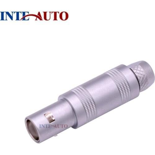 S series male connector, 2,3,4 pins plug TFA, half-Moon circular push pull cable wire connector, stepped insulator