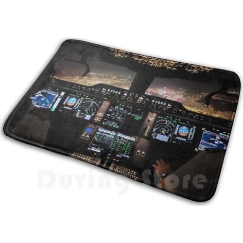Airbus A350-900 Cockpit Out Of Carpet Mat Rug Cushion Planes Cockpit Airbus Boeing Flying Airplanes A350 350 Flightdeck