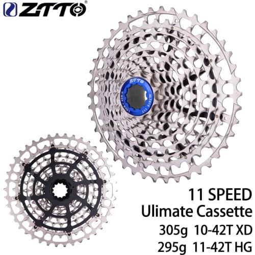 ZTTO Ultimate MTB 11 Speed 10-42T XD Cassette HG 11-42T 11Speed Ultralight Freewheel CNC Steel Sprocket 11v for x1 xx1 m8000 xt