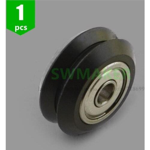 SWMAKER V Wheel Assembly black acetal /delrin CNC Machine Router 3D Printer
