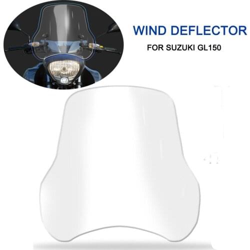 Motorcycle Windshield Wind Deflectors Windscreen For Suzuki GL150 GL 150