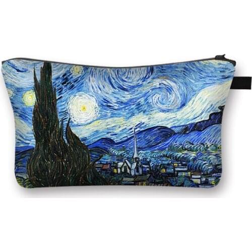 Galaxy Starry Night Makeup Bags With Multicolor Girls Cosmetics Pouchs For Travel Ladies Pouch Women Cosmetic Bag