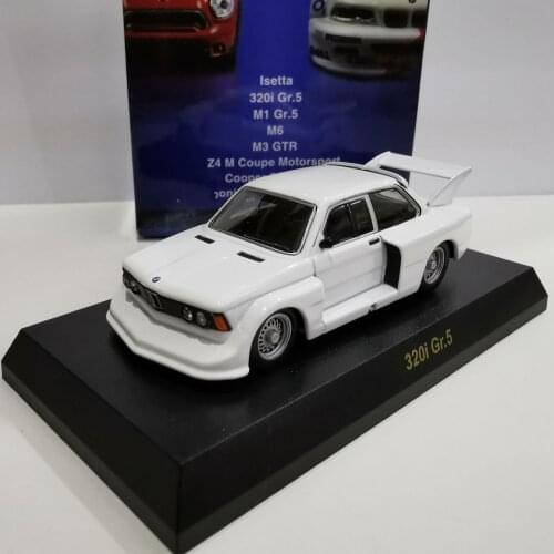 1:64 GT M3 E30 320i Alpine M1 GR5 Alloy Car Model Collection Die Casting Miniature Free Shopping Toys Diorama Carros Brasileiros