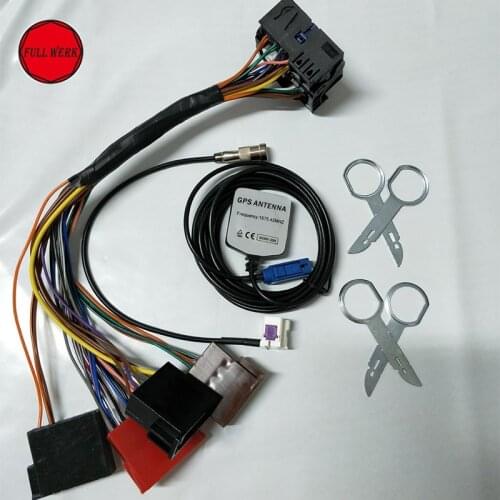 1 Set RNS-E BOSE Navigation System Plug & Play Adapter Retrofit Kit for Audi A3 A4 A6 Accessories