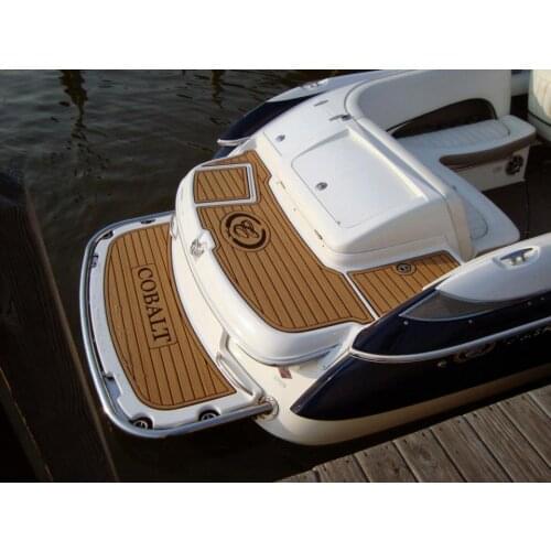 2004 Cobalt 240 swimming platform non-slip 6mm mat EVA teak deck floor