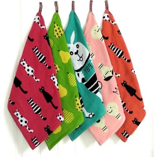 Baby cotton muslin face towel