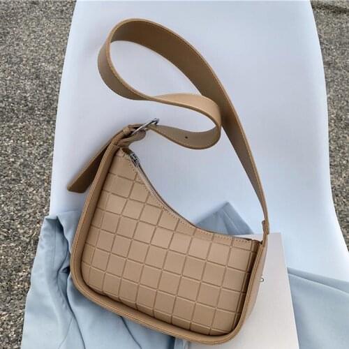Brand Women Shoulder Bag Irregular Design Pu Leather Crossbody Bag Luxury Wome Armpit Bag High Quality Ladys Totes Satchel
