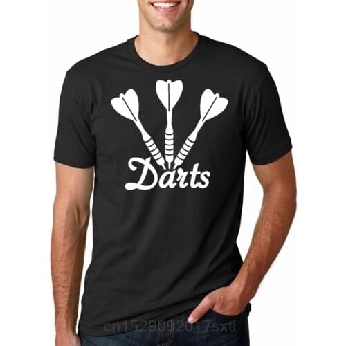 Men Funy tshirt 26ers Darts Team Short Sleeve O-Neck Graphic Tops Tee men t shirt