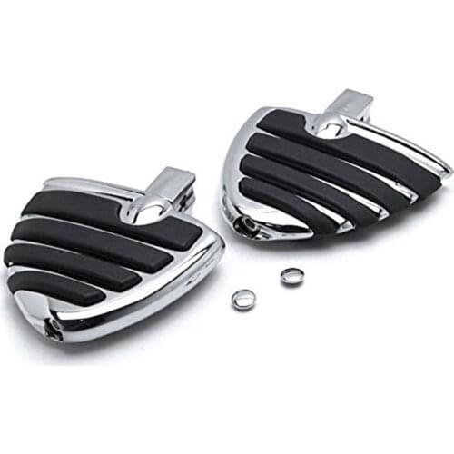 Chrome Motorcycle Rear Foot Pegs Footrests For Kawasaki Vulcan 900 Classic 2006-2015 VN 1600 800 VN1500 VN800 VN900 VN1700