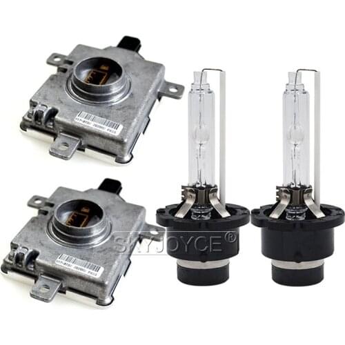SKYJOYCE 10 Sets Car Light Xenon D2S D2R HID Bulb Kit 6000K 4300K 5000K 8000K 55W Replacement D2S Xenon Headlight Ballast Kit