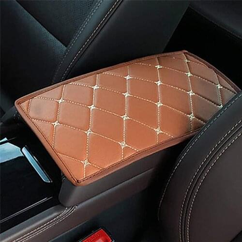 Car Armrest Mat Universal Interior Auto Armrests Storage Box Mats Dust-proof Cushion Cover Automobiles Protector Waterproof Pad
