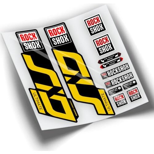 STICKERS FORK BICYCLE ROCKSHOX SID 2020 WP288 ROCK SHOX