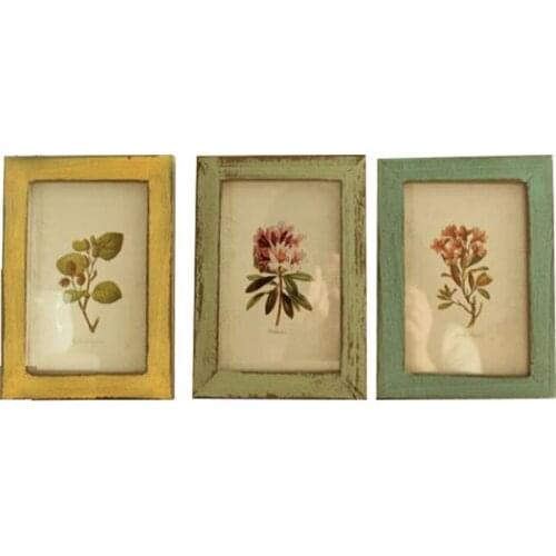 Diy Picture Frame Household Decor Wood Photoes Frame Wall Hang Retro Pictures Frame Office Decor Childrens Picture Frames