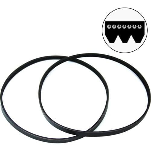 2pcs 3 Ribbed Rubber Drive Belt 3PJ605 Replacement V-Belt for Thicknesser Planer