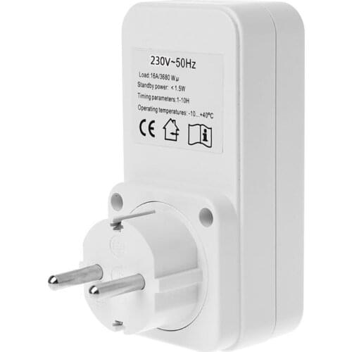 Countdown Timer Socket Intelligent Time Setting Switch Timer Control Sockets EU Plug