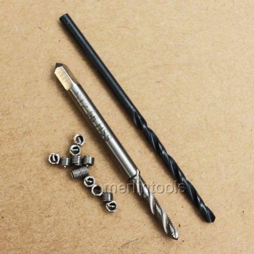 2 - 56 Helicoil Thread Repair Drill and Tap 12 Inserts