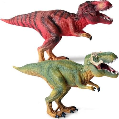 Tyrannosaurus Rex Jurassic Simulation Dinosaur Hand-made Model Collection Toys Children Education Gift Decoration Animal Figure