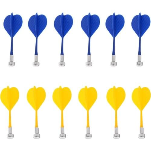 Pack of 12 Magnetic Darts for Magnet Dart Board - Indoor Game Party Dart Supplies