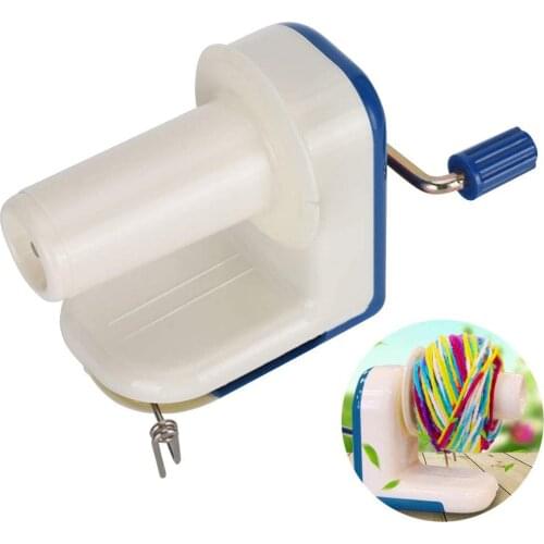 Wool Yarn Hand Operated Rotate String Ball Winder Knitting Machine Sewing Household Convenient Low Noise and Easy to Use
