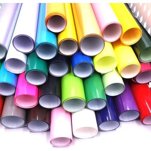 Big Roll 25cmx500cm Wholesale Pu Stretch Heat Transfer Vinyl for Heat Press Machine T-Shirt Iron On HTV Printing