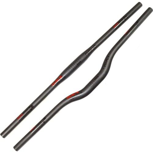 Race Face NEXT Mountain bike 3K full carbon fibre flat Horizontal carbon bicycle handlebar MTB bike parts 31.8*580-760mm black