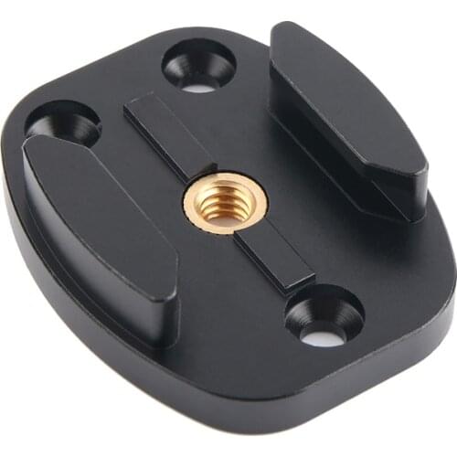 Metal Quick Releasefor GoPro Accessories Helmet Mount Base Adapter Buckle For Gopro Hero 9 8 7 6 5 4 3 for Xiaomi for Yi