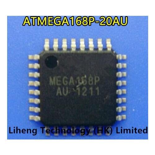 100% New&Original ATMEGA168P-20AU